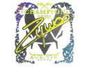 Sticker | ZywOo (Holo, Champion) | Austin 2025