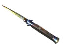 ★ Stiletto Knife | Case Hardened (Minimal Wear)