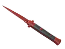 ★ Stiletto Knife | Crimson Web (Minimal Wear)