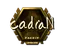 Sticker | cadiaN (Gold) | London 2018