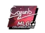 Sticker | cajunb (Foil) | MLG Columbus 2016