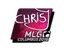 Sticker | chrisJ (Foil) | MLG Columbus 2016