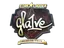 Sticker | gla1ve (Gold) | Berlin 2019