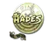 Sticker | hades (Gold) | Paris 2023