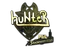 Sticker | huNter- (Gold) | Stockholm 2021