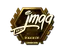 Sticker | jmqa (Gold) | London 2018