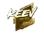 Sticker | keev (Gold) | Boston 2018