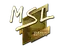 Sticker | MSL (Gold) | Boston 2018