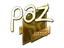 Sticker | paz (Gold) | Boston 2018