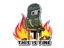 Sticker | This Is Fine (CT)