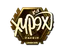 Sticker | Xyp9x (Gold) | London 2018