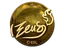Sticker | Zeus (Gold) | Katowice 2019